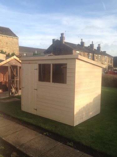 6x6 garden shed heavy - t&g, 12mm