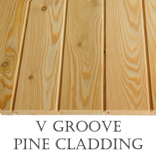 Pine timber cladding - pine,