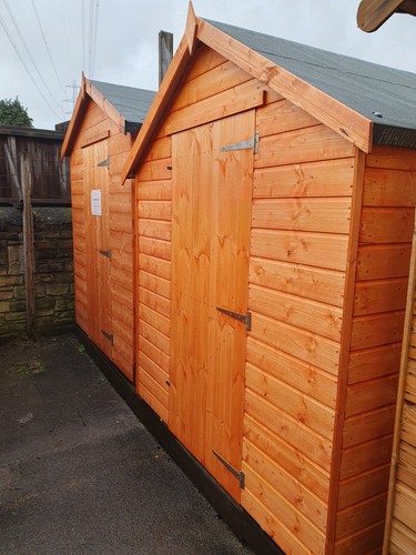 Pinelap apex garden shed 12mm - pinelap,