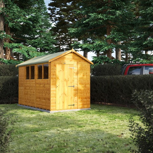 Shed power apex - garden,