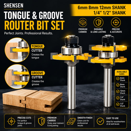 2pcs 47mm router bit - 2pcs, set