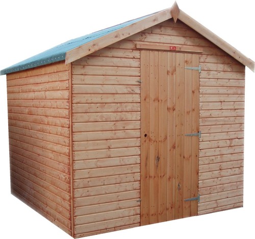 Pinelap apex garden shed fully - garden,