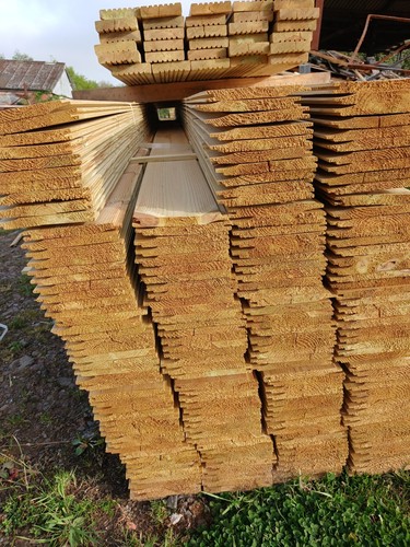 Shiplap pine redwood - t&g,